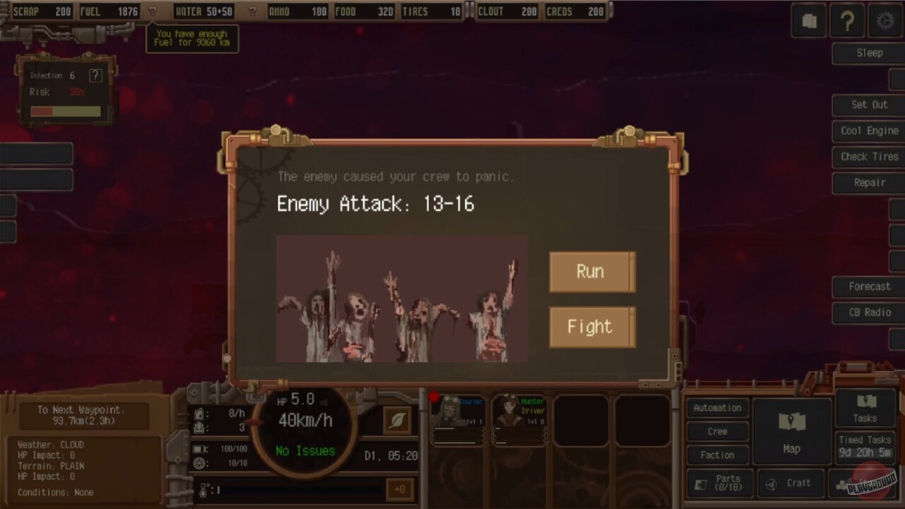 Скриншот из игры Dustland Delivery - 1