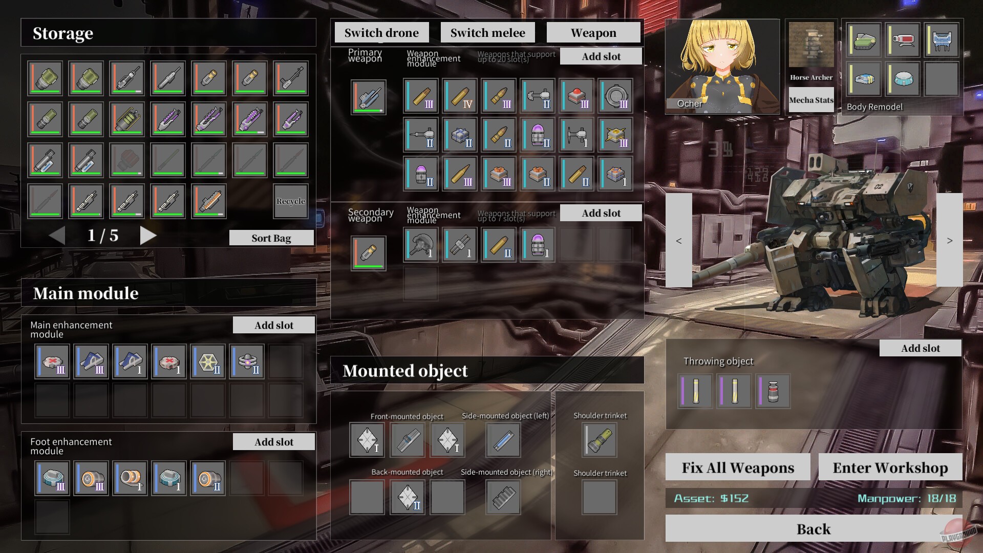 Скриншот из игры Cavalry Girls - 12