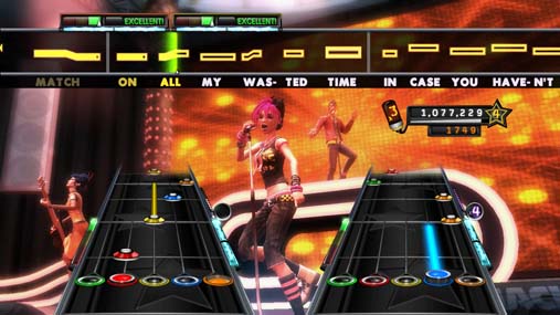 Скриншот из игры Band Hero - 6
