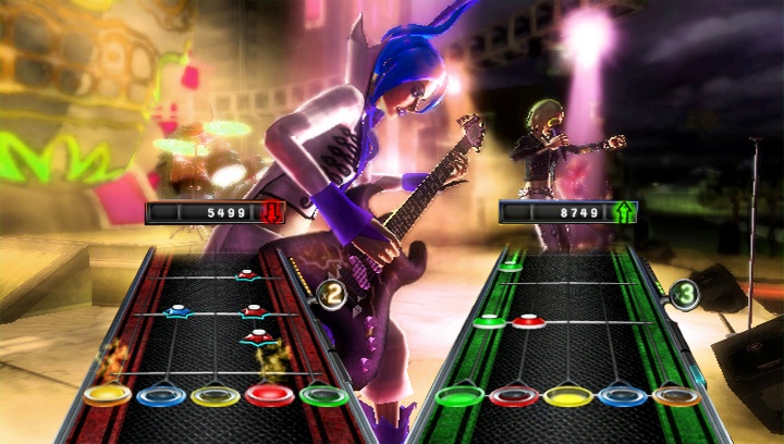 Скриншот из игры Guitar Hero 5 - 4