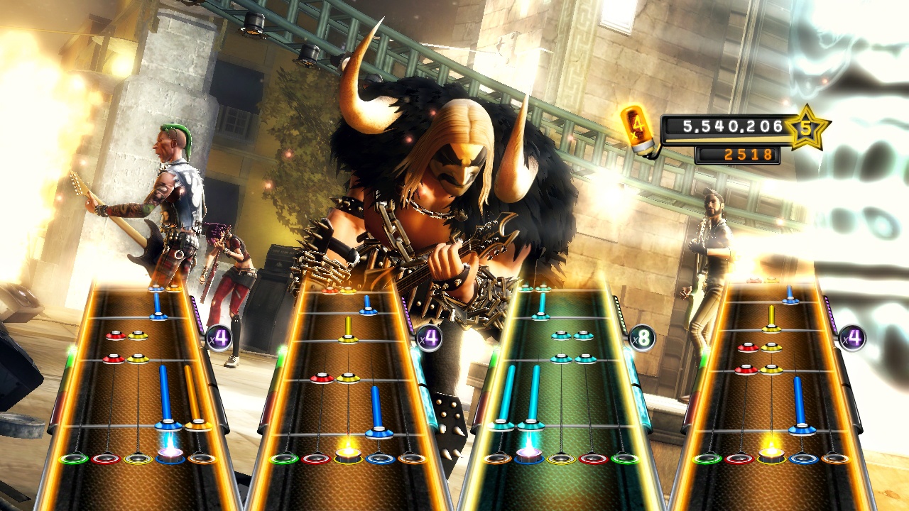Скриншот из игры Guitar Hero 5 - 7