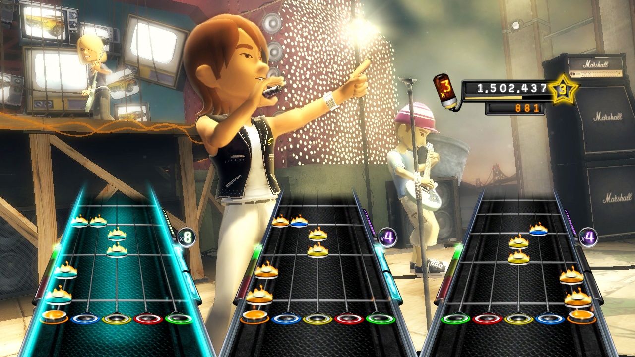 Скриншот из игры Guitar Hero 5 - 3