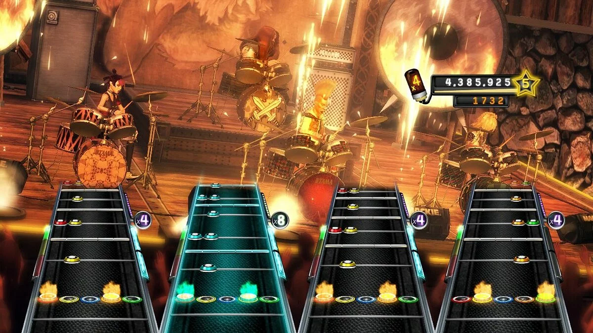 Скриншот из игры Guitar Hero 5 - 10