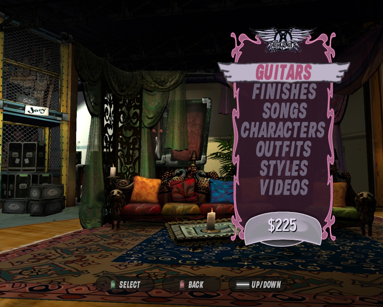Скриншот из игры Guitar Hero: Aerosmith - 4