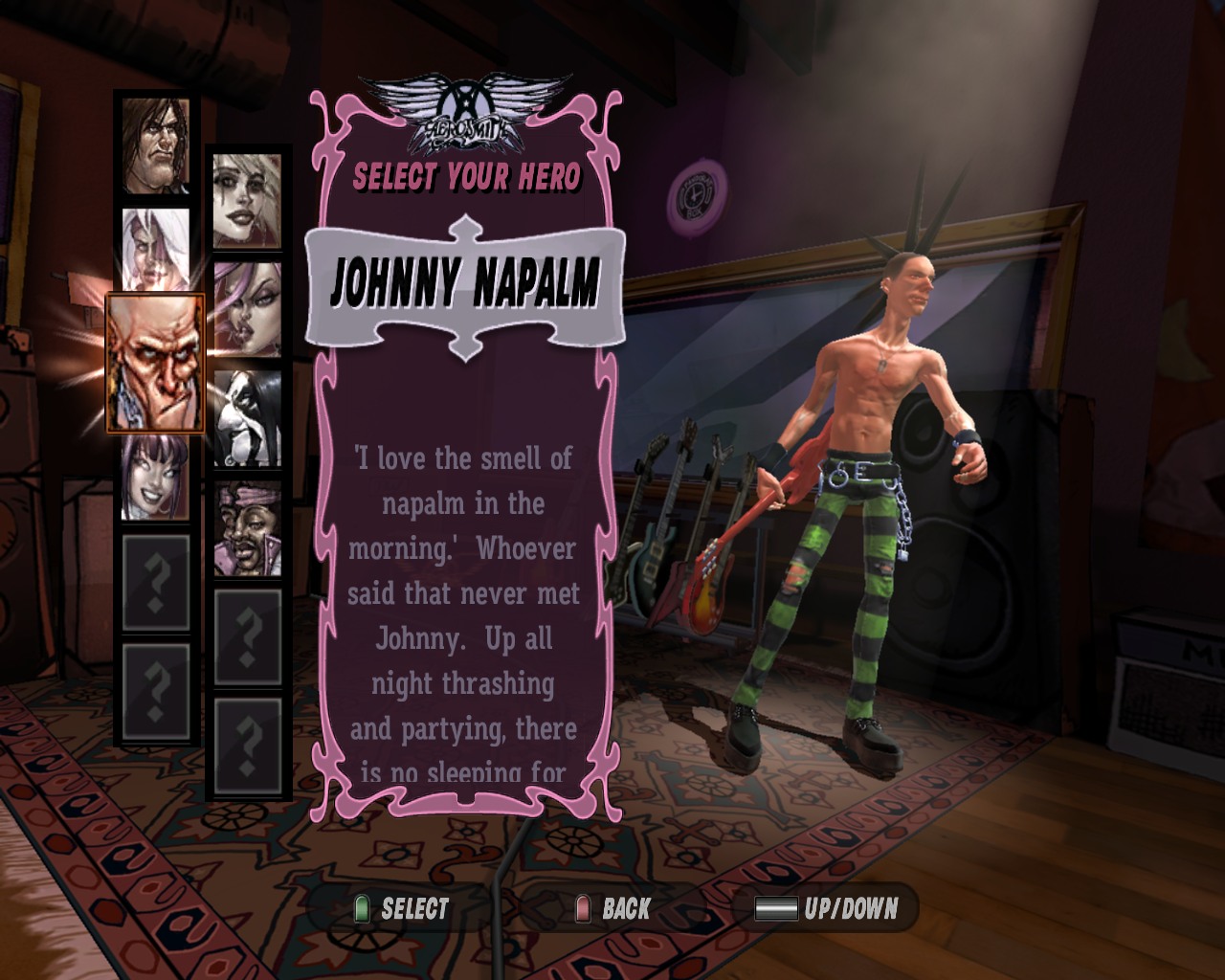 Скриншот из игры Guitar Hero: Aerosmith - 34