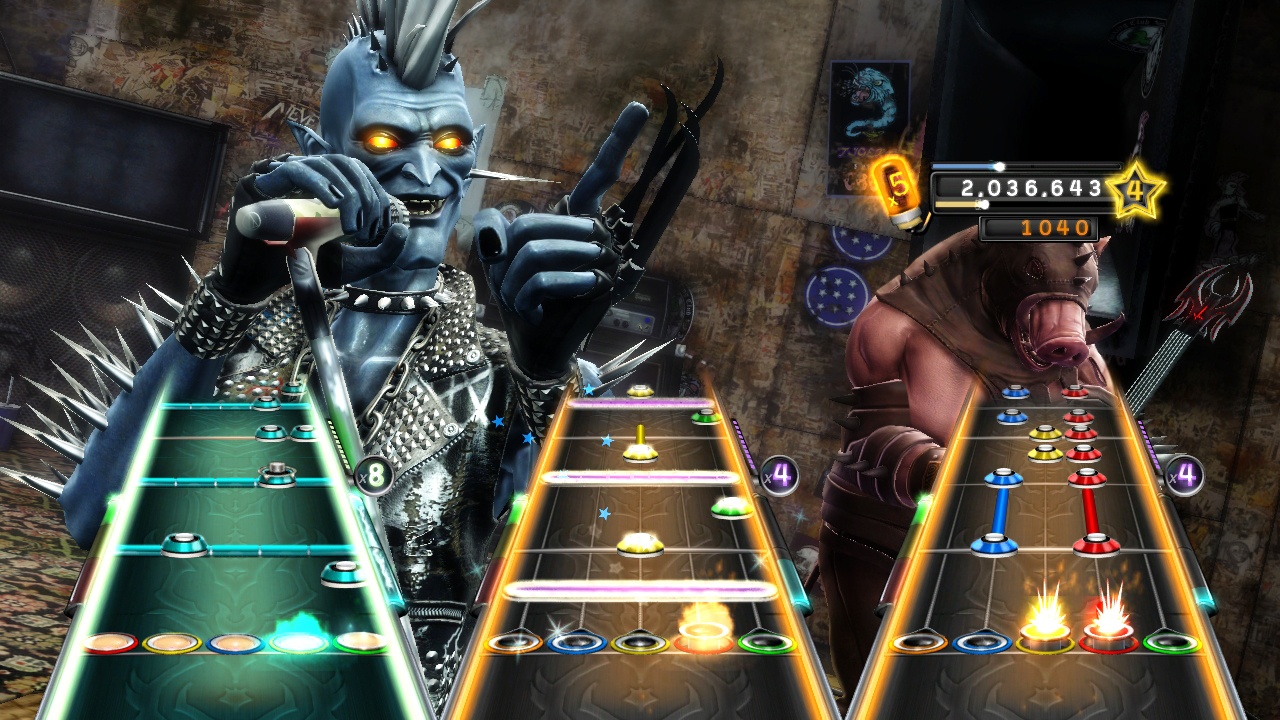 Скриншот из игры Guitar Hero: Warriors of Rock - 66