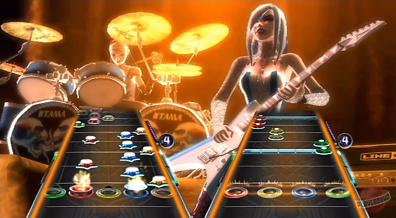 Скриншот из игры Guitar Hero: Warriors of Rock - 64