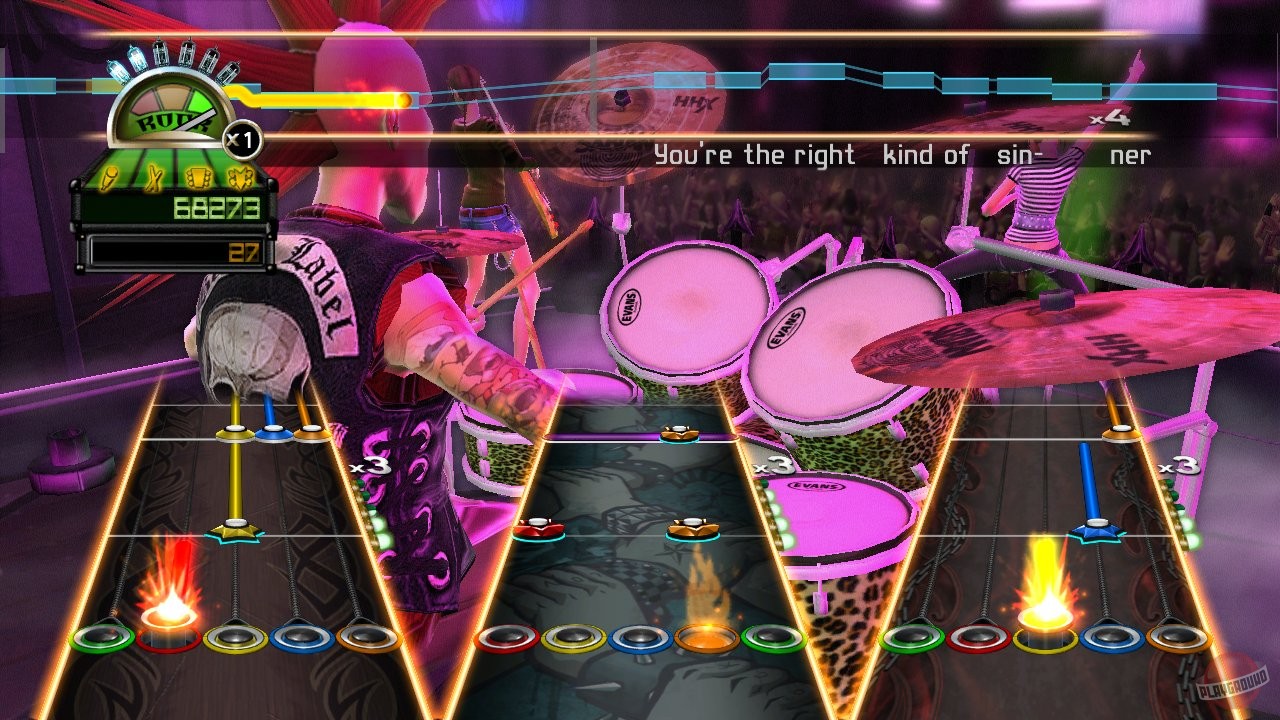 Скриншот из игры Guitar Hero: World Tour - 8