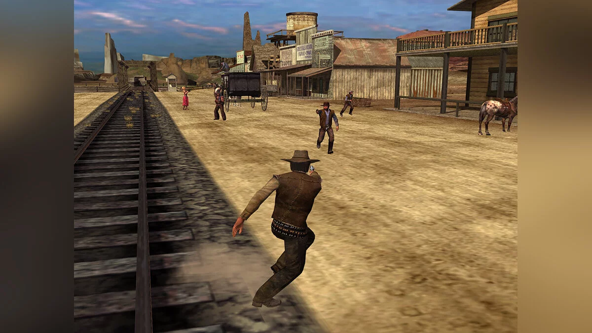 Скриншот из игры Gun - 14