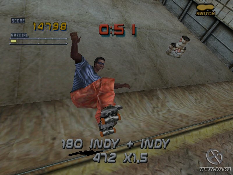 Скриншот из игры Tony Hawk's Pro Skater 2 - 5