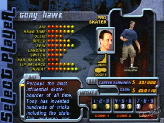 Скриншот из игры Tony Hawk's Pro Skater 2 - 17