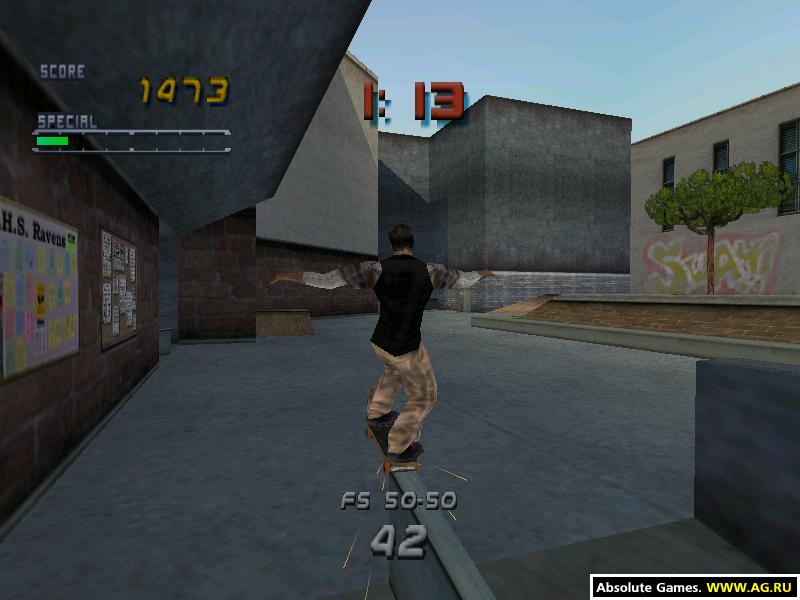 Скриншот из игры Tony Hawk's Pro Skater 2 - 8