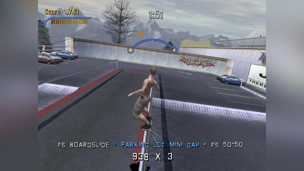 Скриншот из игры Tony Hawk's Pro Skater 3 - 4