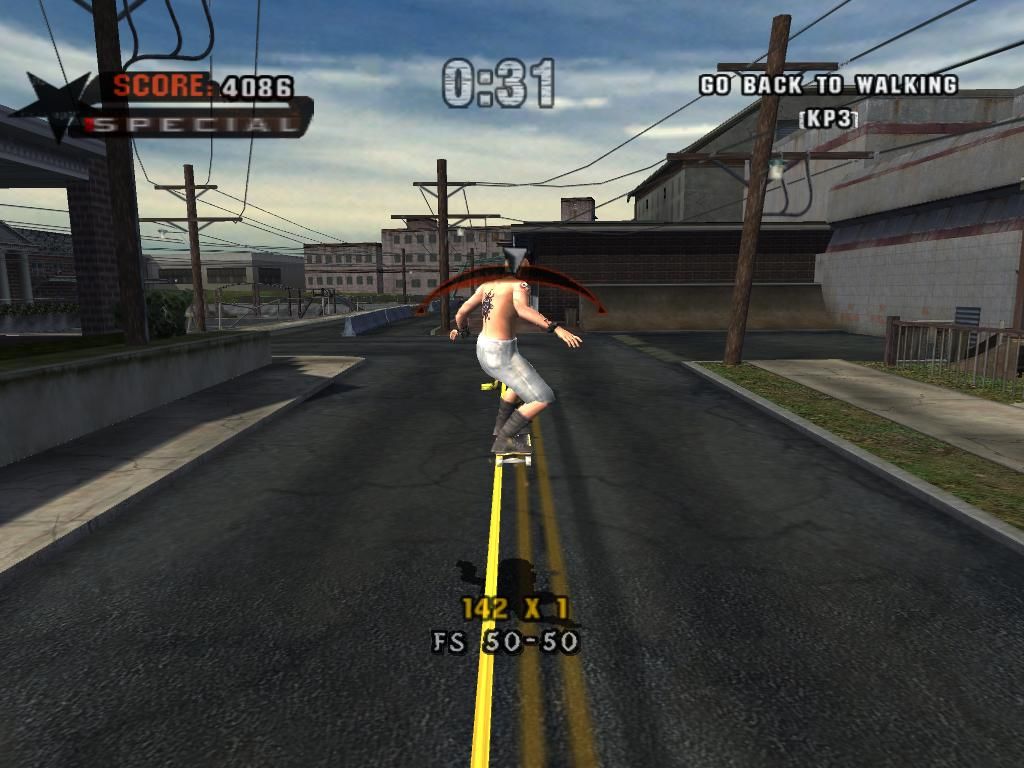 Скриншот из игры Tony Hawk's Underground - 9