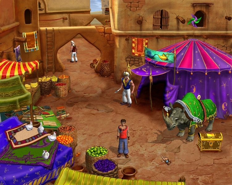 Скриншот из игры Алладин и Волшебный череп - 16