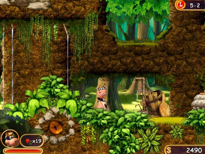 Скриншот из игры Супер Корова - 12