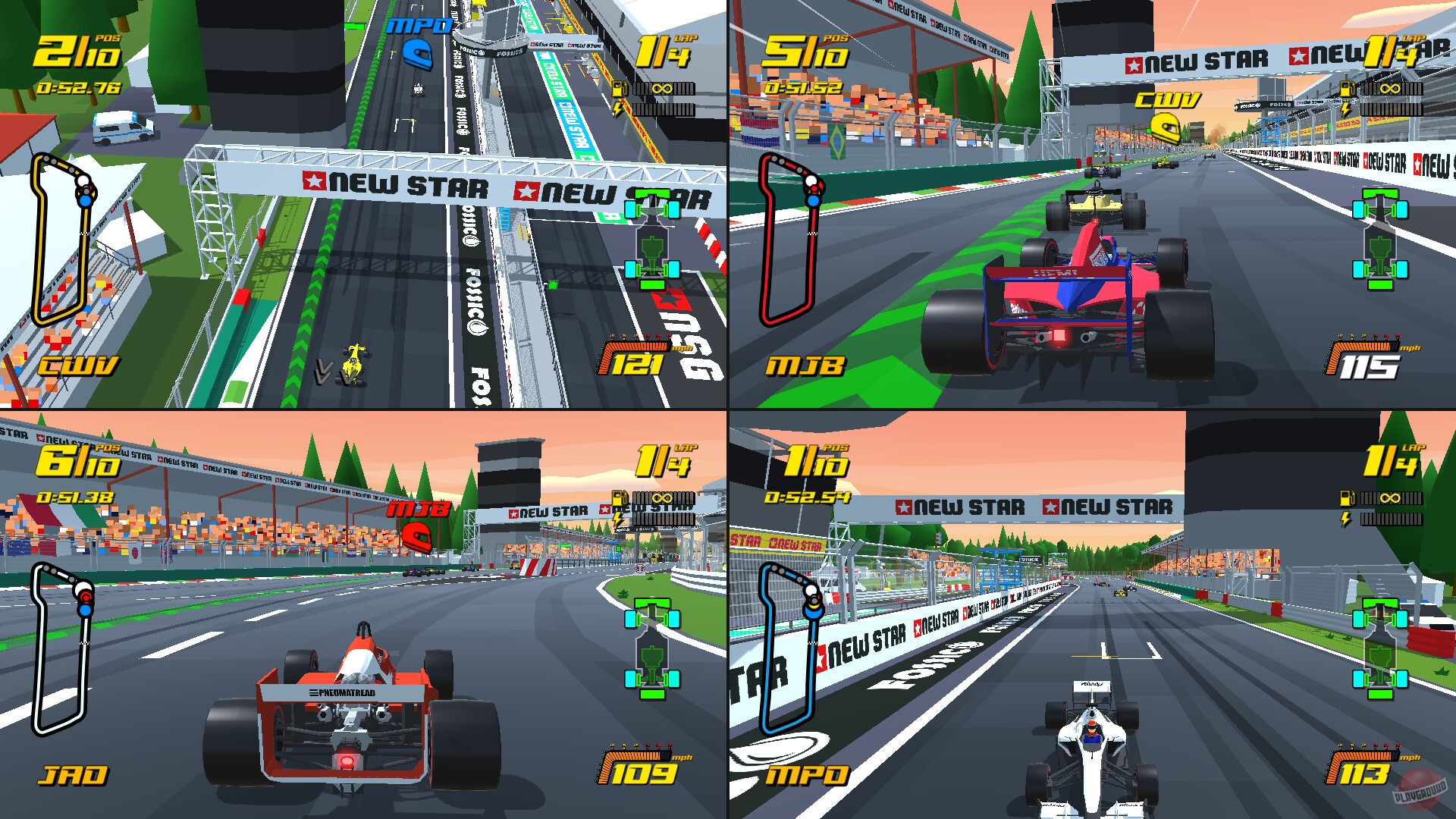 Скриншот из игры New Star GP - 7
