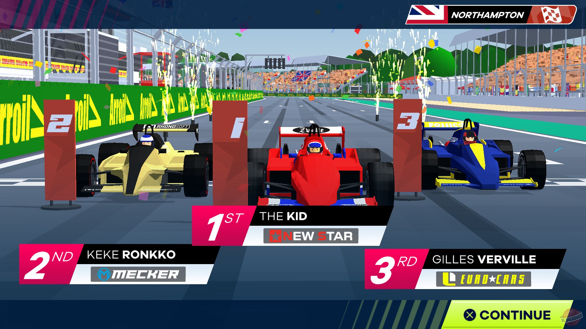 Скриншот из игры New Star GP - 17