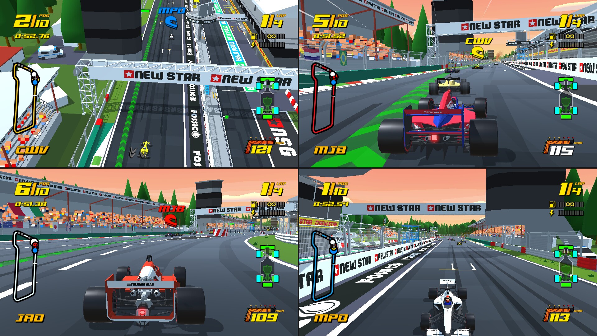 Скриншот из игры New Star GP - 13