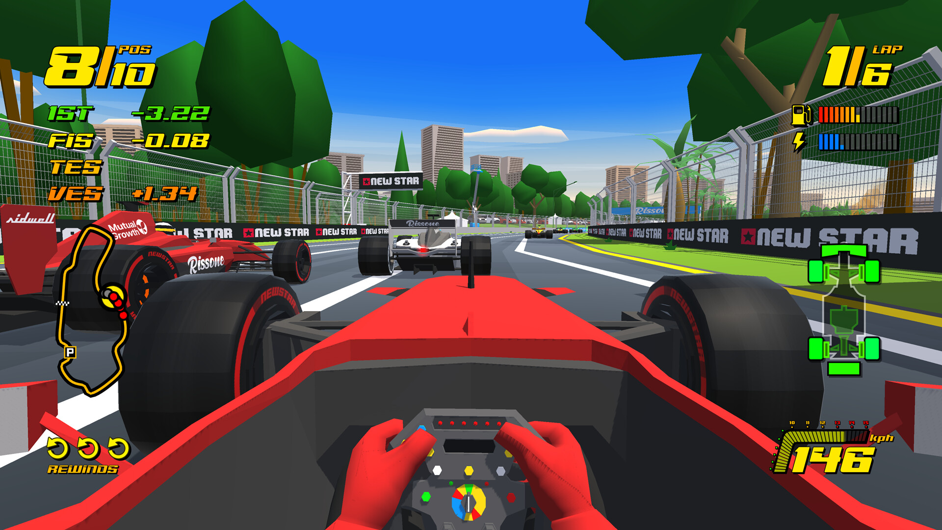 Скриншот из игры New Star GP - 6