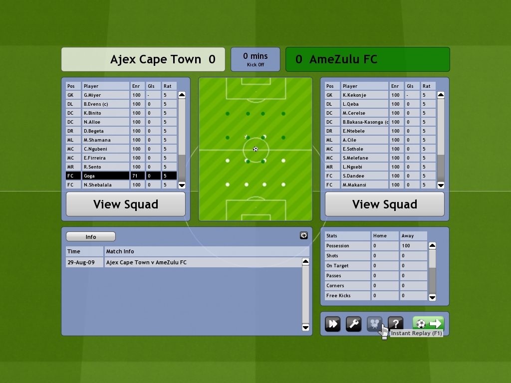 Скриншот из игры New Star Soccer 2010 - 20