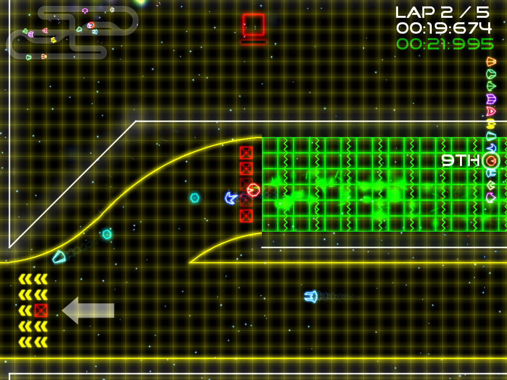 Скриншот из игры Super Laser Racer - 12
