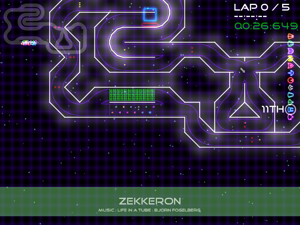Скриншот из игры Super Laser Racer - 8