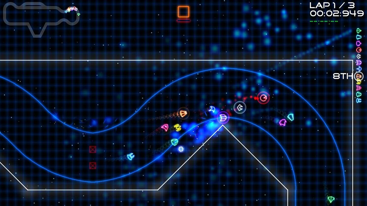 Скриншот из игры Super Laser Racer - 18