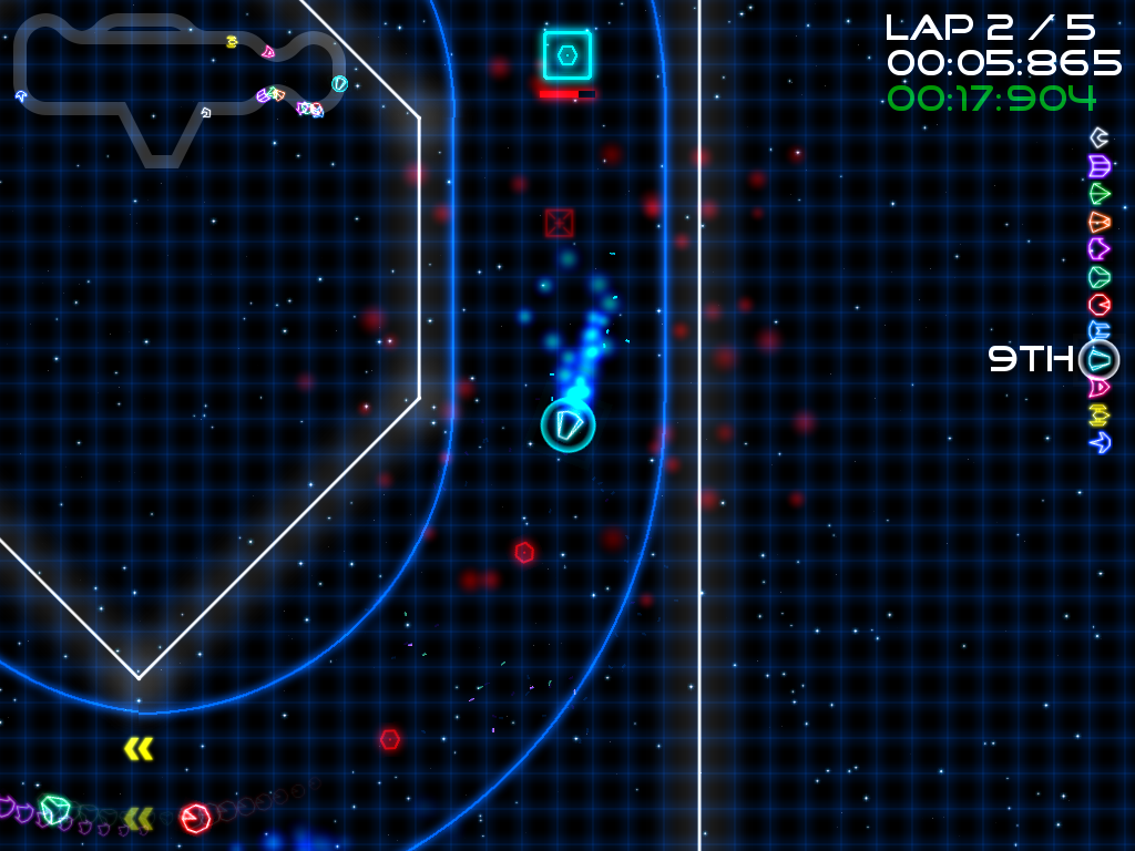 Скриншот из игры Super Laser Racer - 10