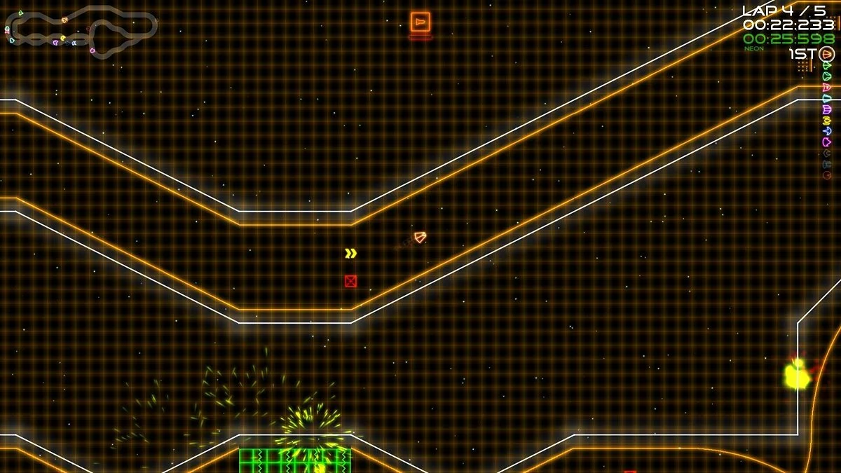 Скриншот из игры Super Laser Racer - 17