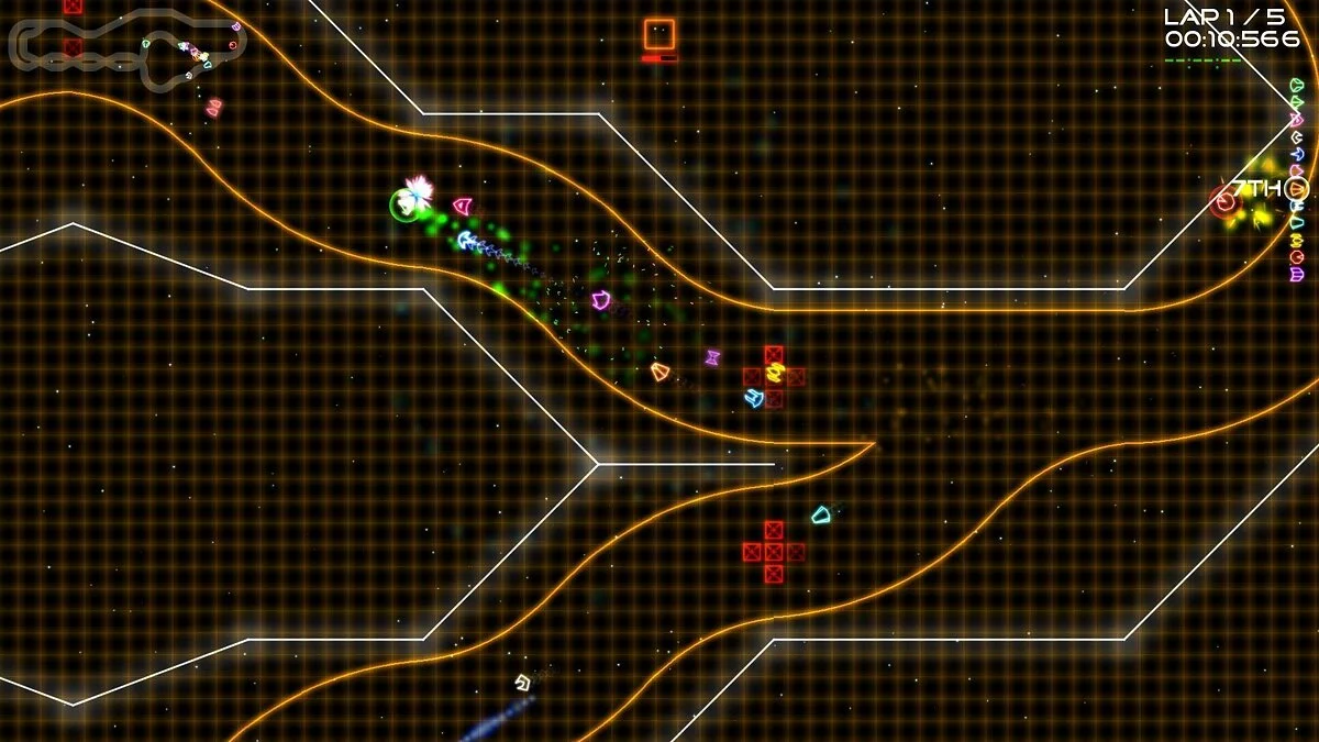 Скриншот из игры Super Laser Racer - 15
