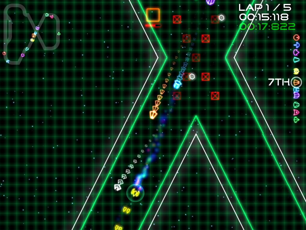 Скриншот из игры Super Laser Racer - 14