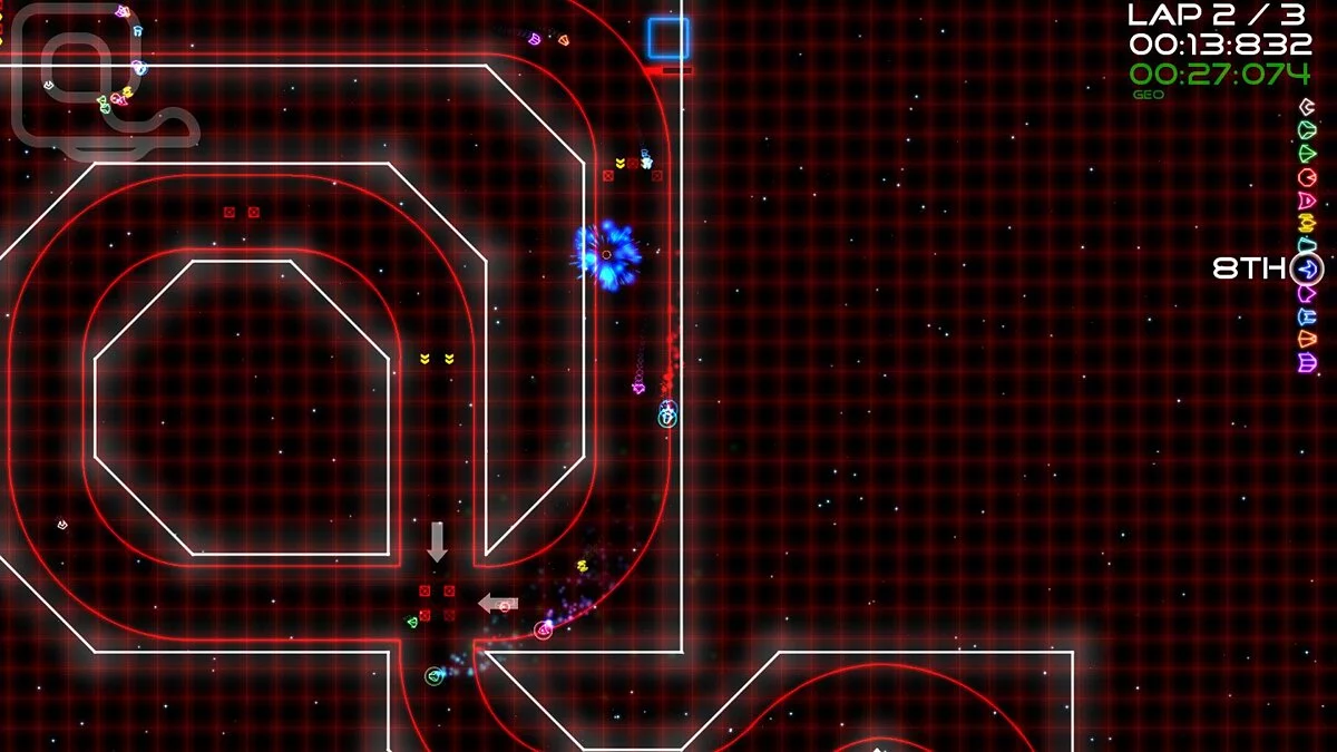 Скриншот из игры Super Laser Racer - 11