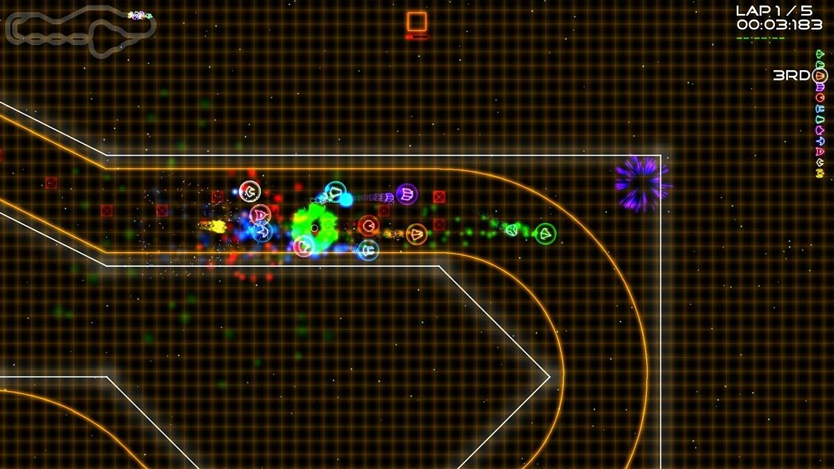 Скриншот из игры Super Laser Racer - 9