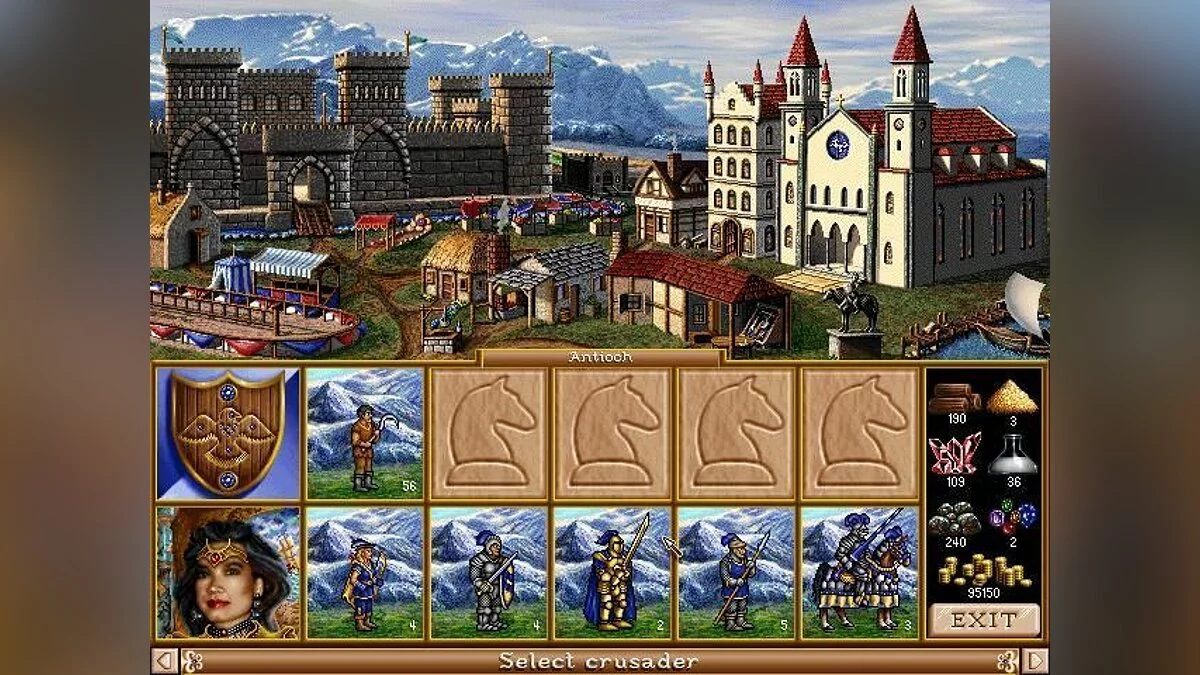 Скриншот из игры Heroes of Might and Magic 2: The Succession Wars - 4