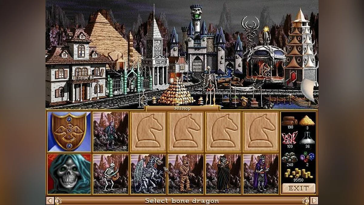 Скриншот из игры Heroes of Might and Magic 2: The Succession Wars - 2