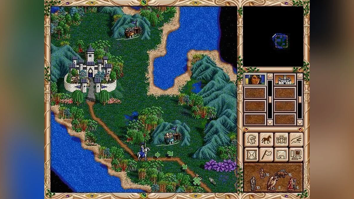 Скриншот из игры Heroes of Might and Magic 2: The Succession Wars - 11