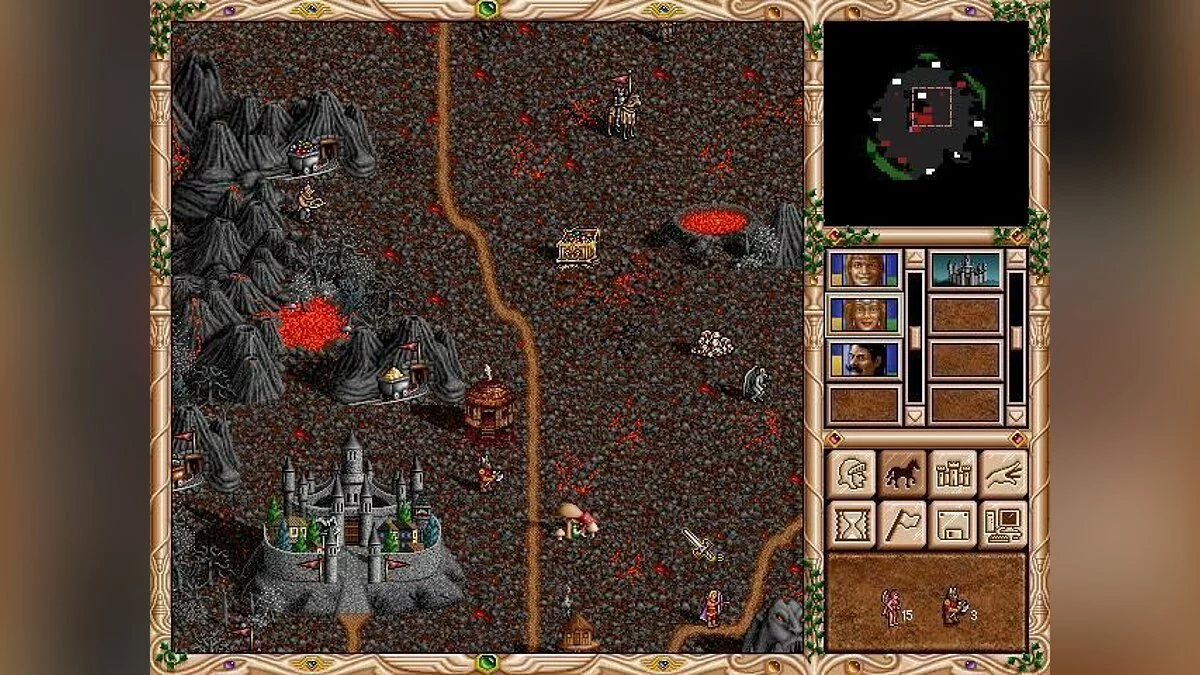 Скриншот из игры Heroes of Might and Magic 2: The Succession Wars - 10
