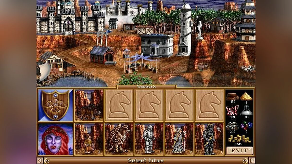 Скриншот из игры Heroes of Might and Magic 2: The Succession Wars - 6