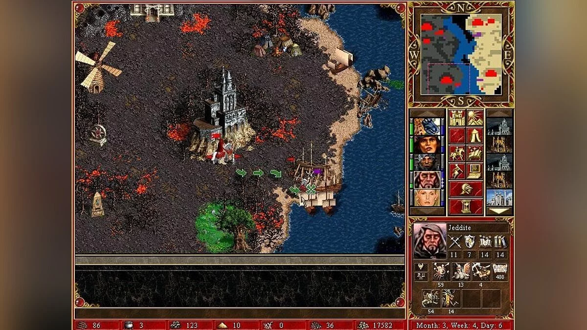 Скриншот из игры Heroes of Might and Magic 3: The Restoration of Erathia - 15