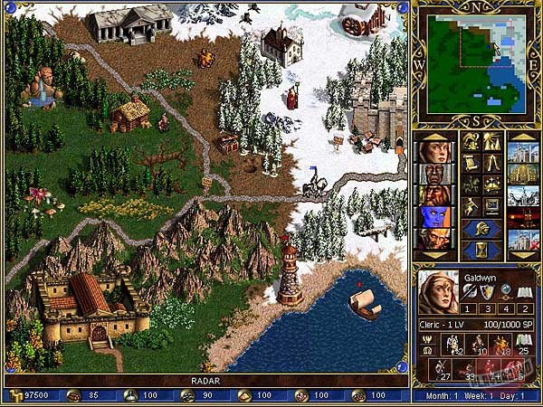Скриншот из игры Heroes of Might and Magic 3: The Restoration of Erathia - 10