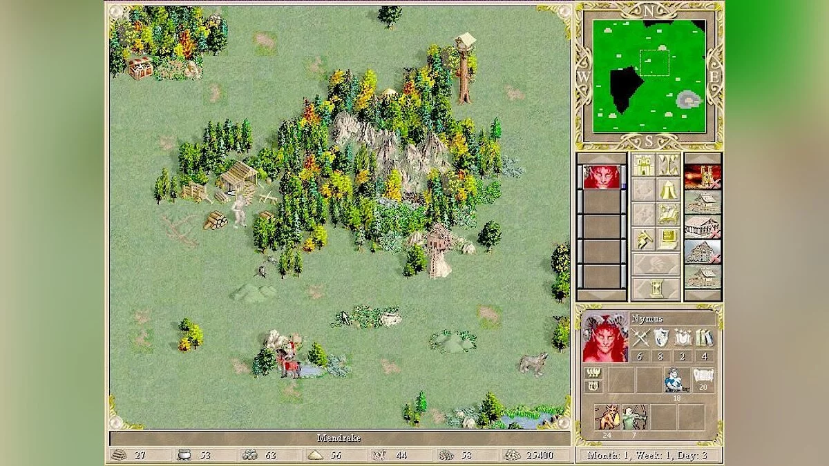 Скриншот из игры Heroes of Might and Magic 3: The Restoration of Erathia - 13