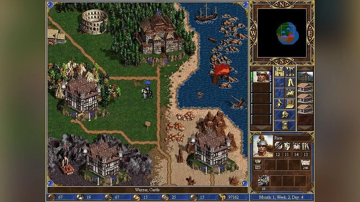 Скриншот из игры Heroes of Might and Magic 3: The Restoration of Erathia - 16