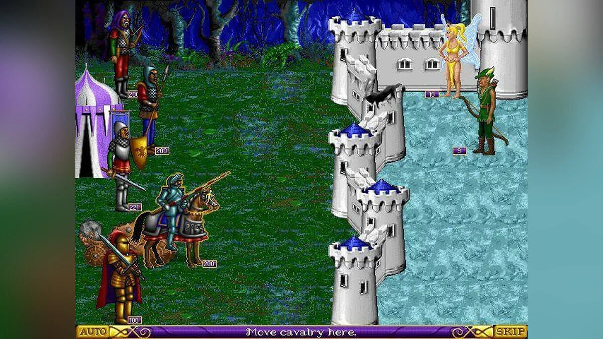 Скриншот из игры Heroes of Might and Magic - 4