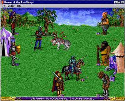 Скриншот из игры Heroes of Might and Magic - 7
