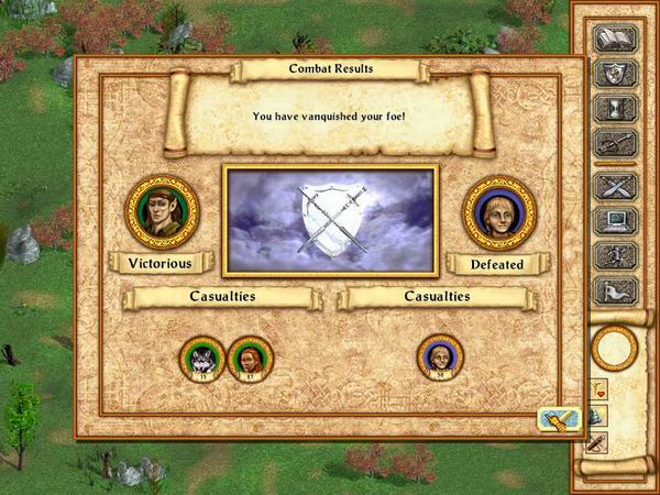 Скриншот из игры Heroes of Might and Magic 4: The Gathering Storm - 2