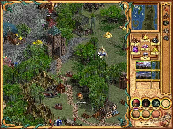 Скриншот из игры Heroes of Might and Magic 4 - 44