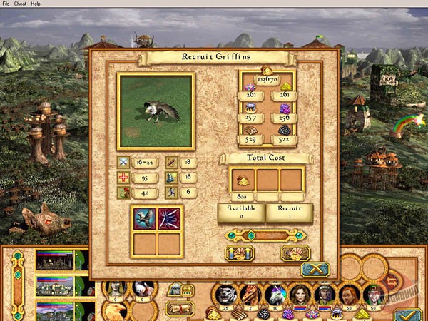 Скриншот из игры Heroes of Might and Magic 4 - 38