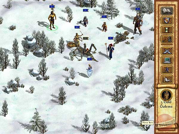 Скриншот из игры Heroes of Might and Magic 4 - 32