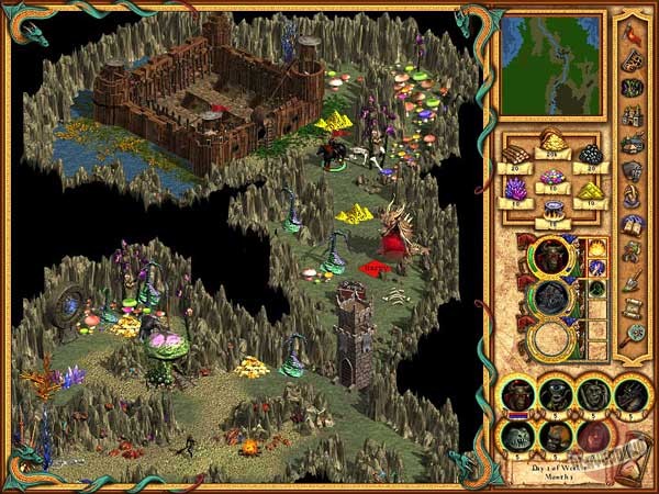 Скриншот из игры Heroes of Might and Magic 4 - 9